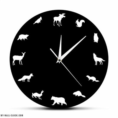 Original Clock Forest Animals My Wall Clock