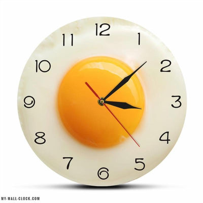 Original Clock Fried Egg My Wall Clock