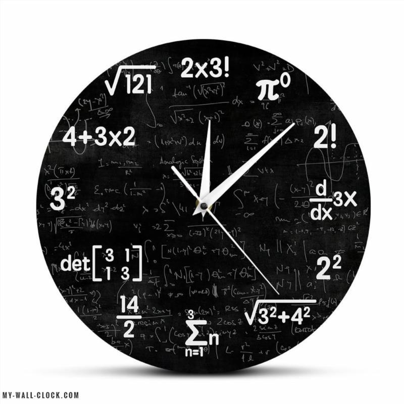 Original Clock Mathematics My Wall Clock
