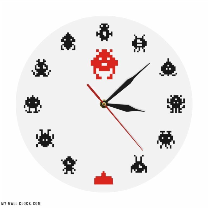 Game Clock Retro Video Game Clock | My Wall Clock
