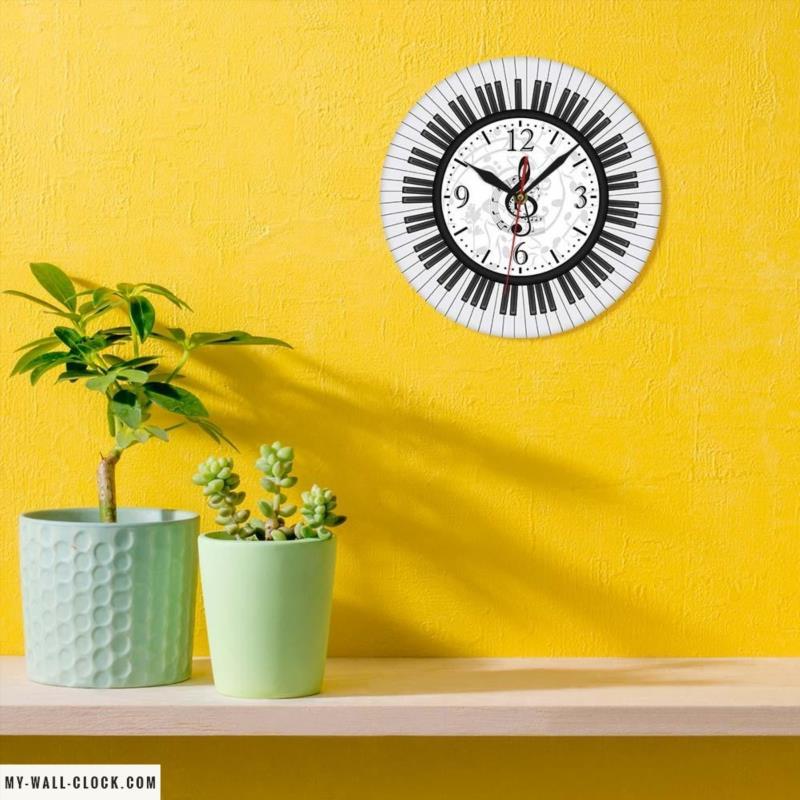 Original Clock The Piano My Wall Clock