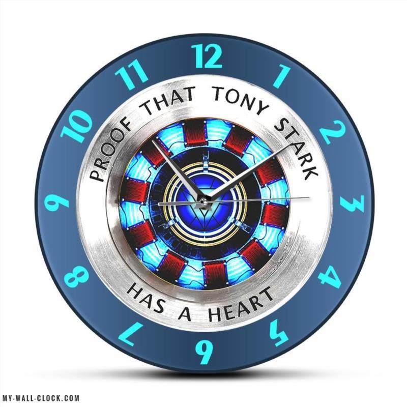 Original Clock Tony Stark My Wall Clock