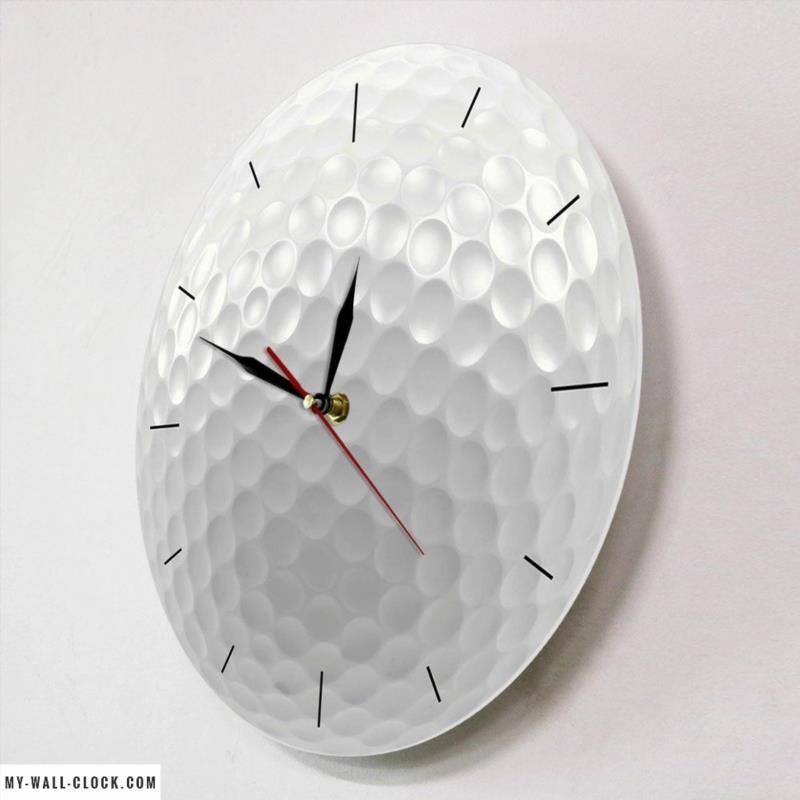 Original Golf Ball Wall Clock | My Wall Clock