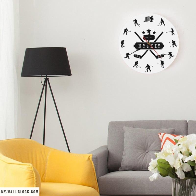 Original Hockey Wall Clock My Wall Clock