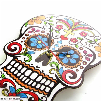 Original Mexican Skull Clock My Wall Clock