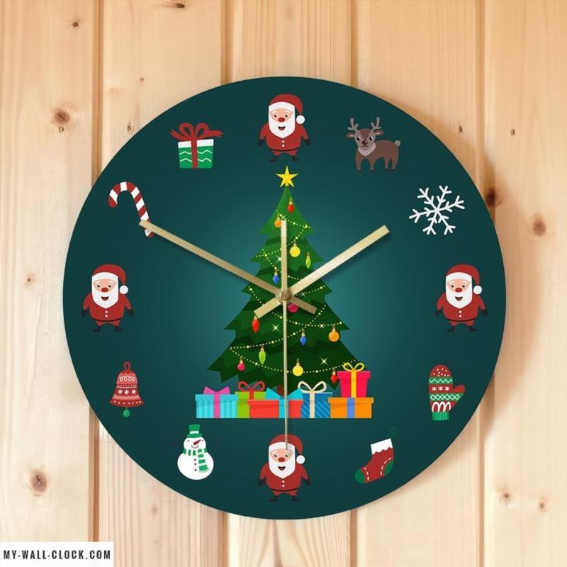 Original Santa Claus Clock My Wall Clock