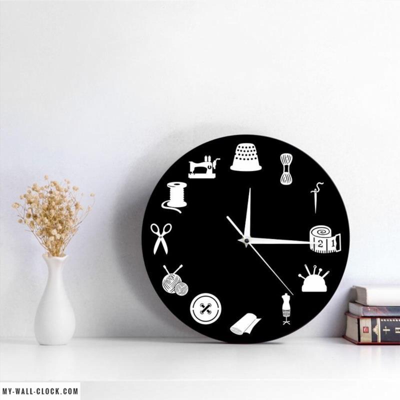 Original Sewing Clock My Wall Clock