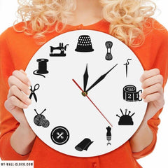 Original Sewing Clock My Wall Clock