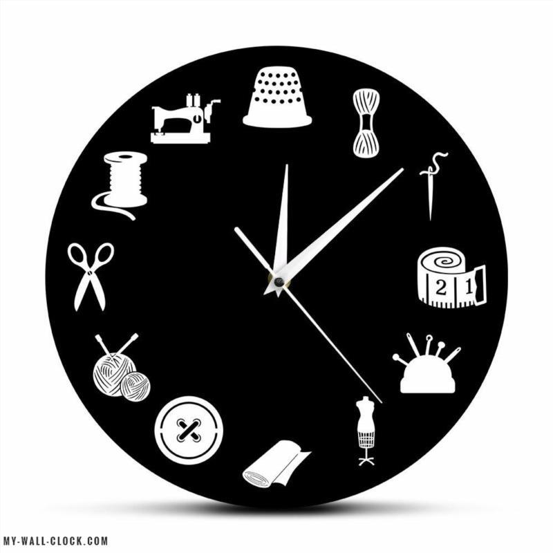 Original Sewing Clock My Wall Clock