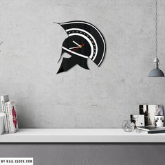Original Spartan Helmet Clock My Wall Clock