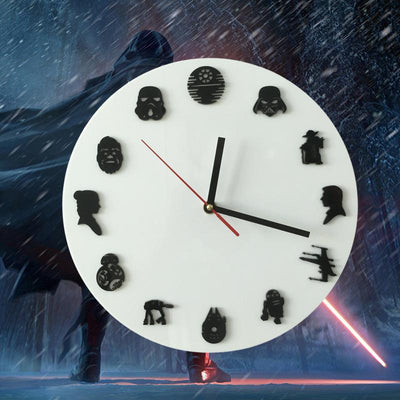 Original Wall Clock Star Wars My Wall Clock