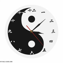 Original Yin & Yang Clock My Wall Clock