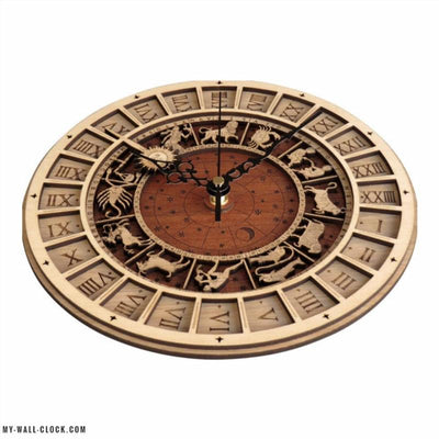 Original Zodiac Sign Clock My Wall Clock