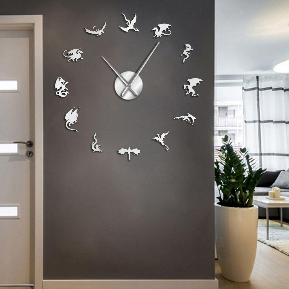Giant Dragon Wall Clock My Wall Clock