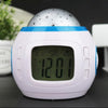 PROJECTOR ALARM CLOCK STARS WHITE My Wall Clock