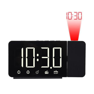Radio Alarm Clock Ceiling Projection My Wall Clock