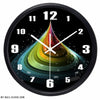 Rainbow Drop Design Clock My Wall Clock