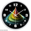 Rainbow Drop Design Clock My Wall Clock