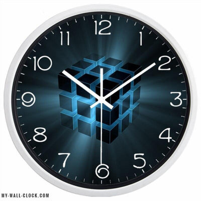 Rubik's Cube Design Clock My Wall Clock