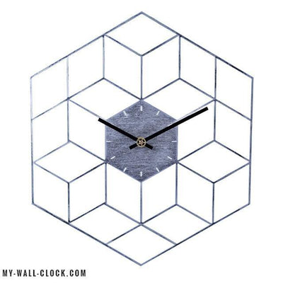 Scandinavian Clock Cubes My Wall Clock