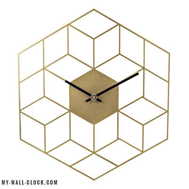 Scandinavian Clock Cubes My Wall Clock