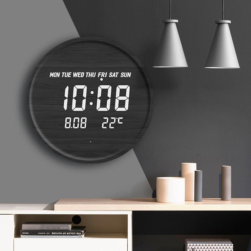 cool digital wall clock