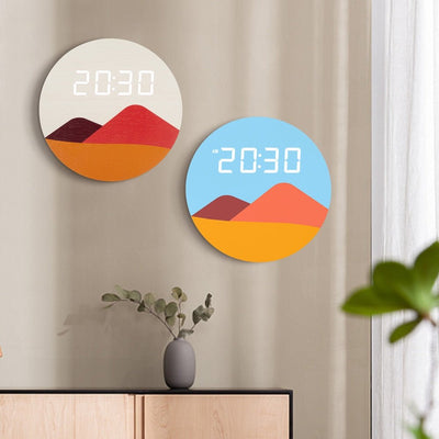 Scandinavian Clock Nordic Sunrise ™ My Wall Clock