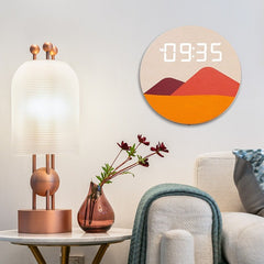Scandinavian Clock Nordic Sunrise ™ My Wall Clock