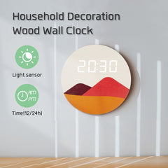 Scandinavian Clock Nordic Sunrise ™ My Wall Clock