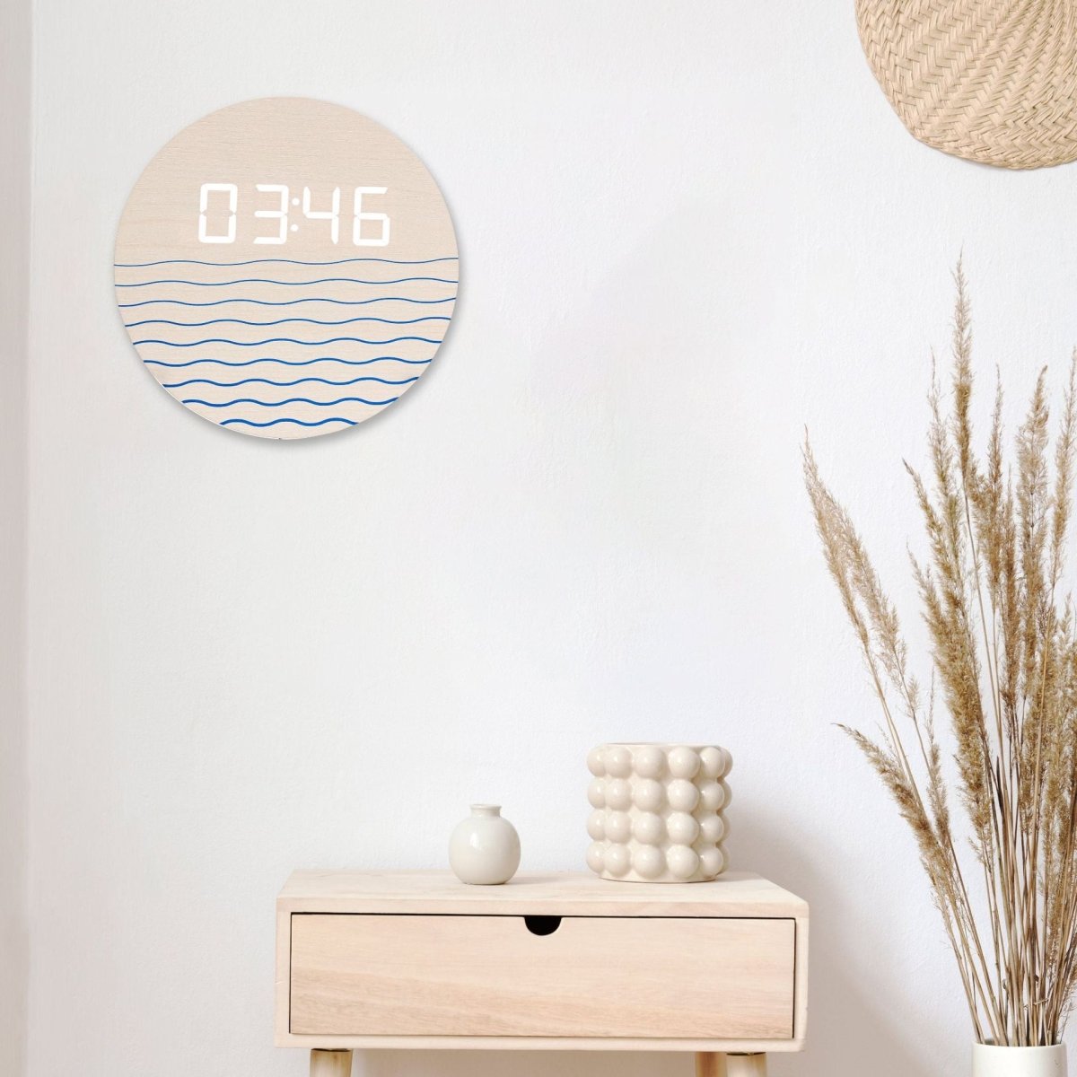 Scandinavian Clock Nordic Sunrise ™ My Wall Clock