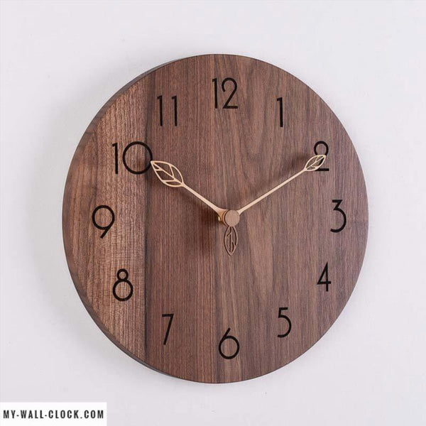 Rough Wooden Wall Clock | My Wall Clock