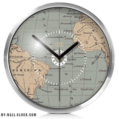 Scandinavian World Clock My Wall Clock