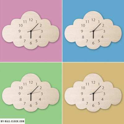 Small Cloud Clock My Wall Clock