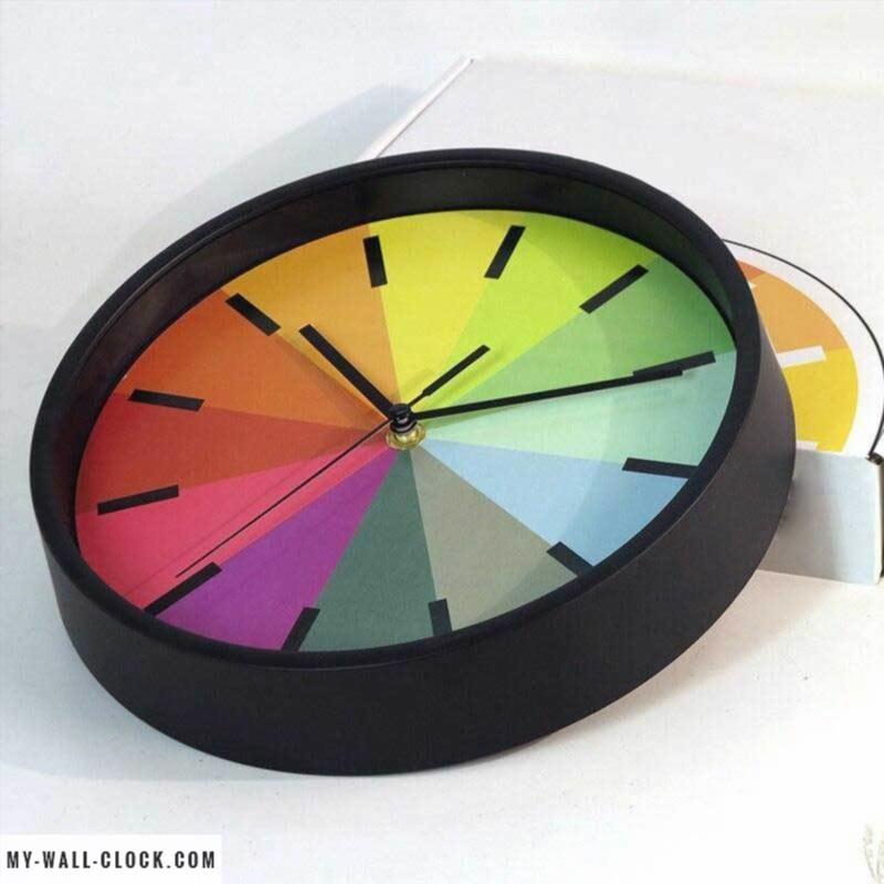 Small Color Panel Clock My Wall Clock