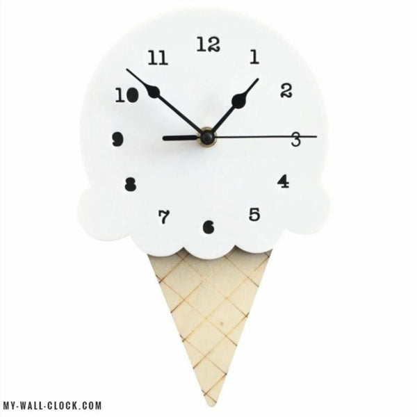 Ice Cone Wall Clock | My Wall Clock