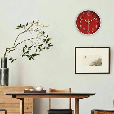 Small Round Coloured Clock My Wall Clock