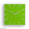 Square coloured modern clock My Wall Clock