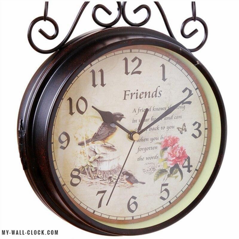 Station Clock Two Birds My Wall Clock