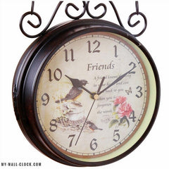 Station Clock Two Birds My Wall Clock