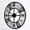 Tricolor Metal Clock My Wall Clock