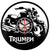 Triumph Motorcycle Vinyl Clock My Wall Clock