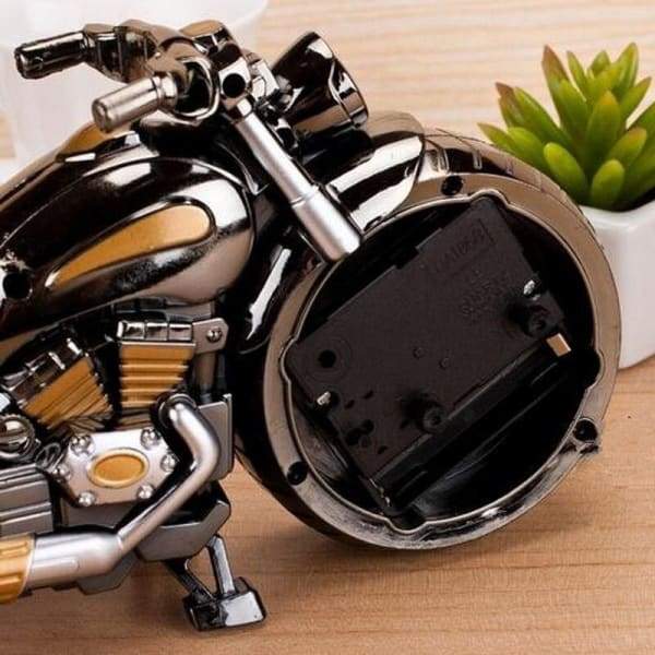 Vintage Alarm Clock Motorcycle My Wall Clock