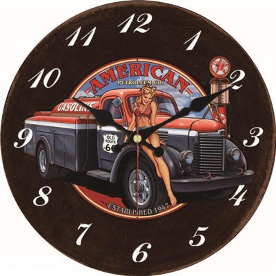 Vintage American Pin-up Clock My Wall Clock