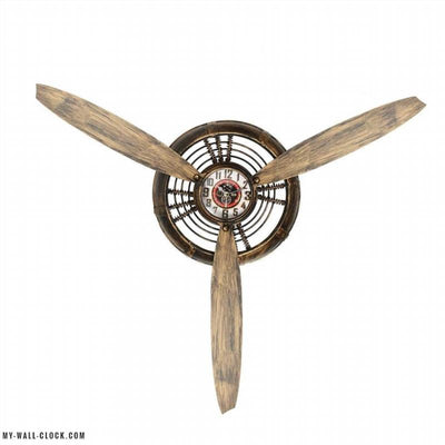 Vintage Clock Aircraft Propellers My Wall Clock
