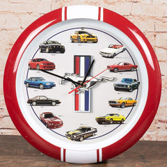 Vintage Clock Ford Mustang My Wall Clock