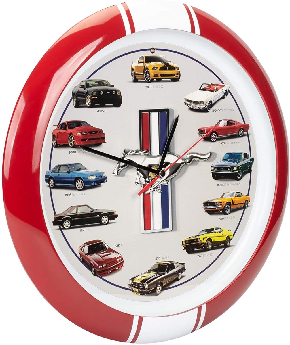 Vintage Clock Ford Mustang My Wall Clock