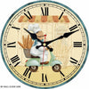 Vintage Clock Italian Chef My Wall Clock