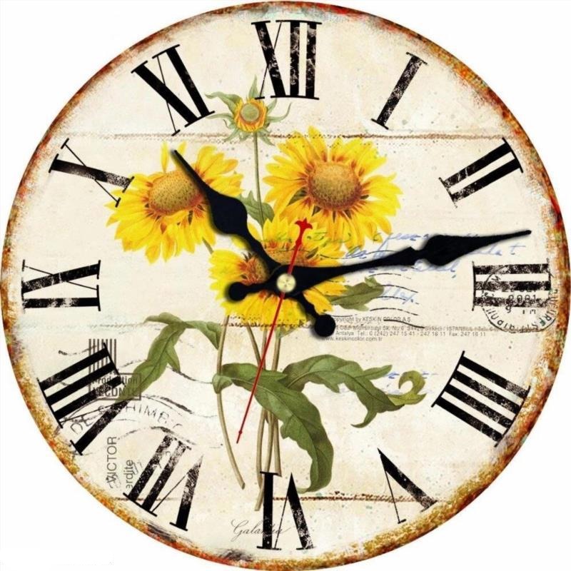 Sunflower Kitchen Clock My Wall Clock