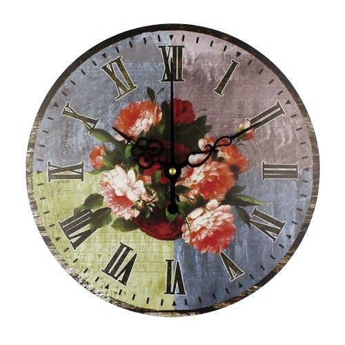 Flower Clock Design My Wall Clock