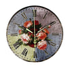 Flower Clock Design My Wall Clock